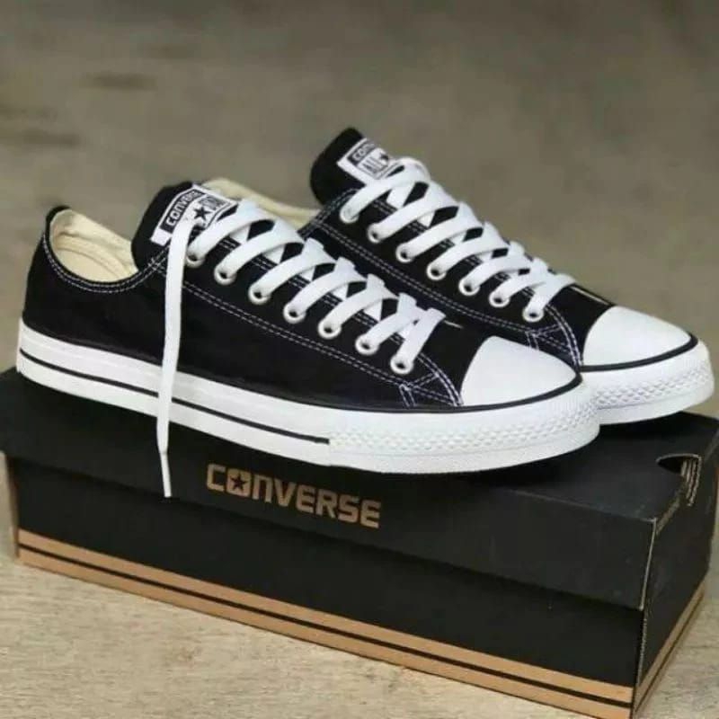 Jual Pm Sepatu Converse All Star Pendek Pria Wanita Cod Shopee