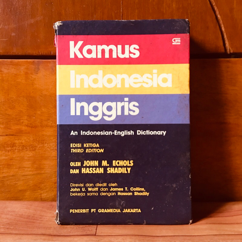 Jual ORIGINAL KAMUS INDONESIA INGGRIS JOHN M ECHOLS Shopee Indonesia