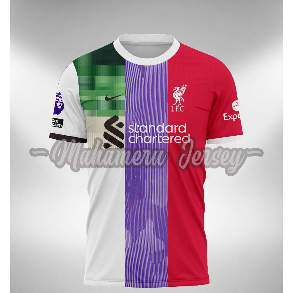 Jual Jersey Liverpool Home Away 3rd 2023 2024 Mashup Kombinasi Shopee