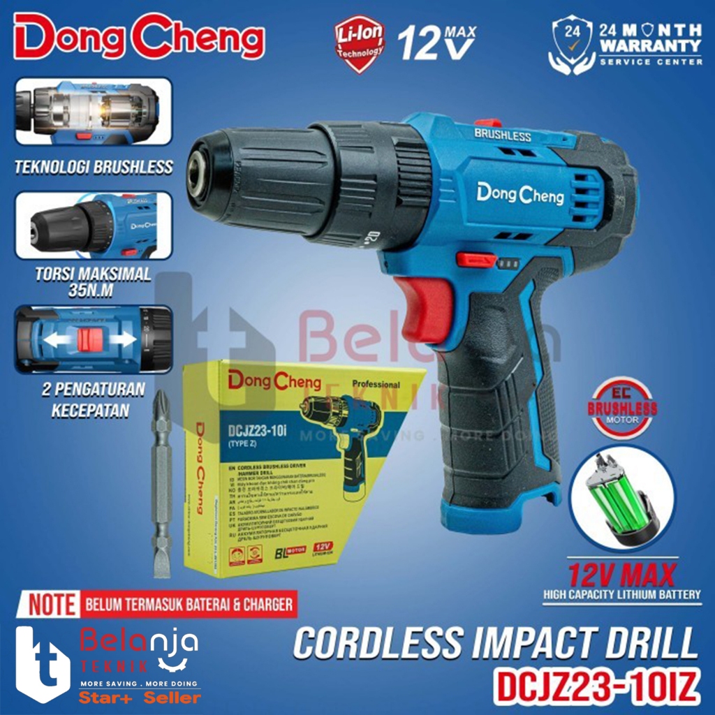 Jual Dongcheng Mesin Bor Tembok Dcjz Iz Baterai Cordless Impact