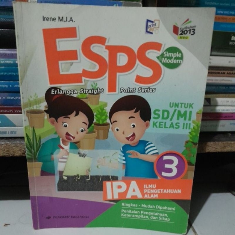 Jual Buku Esps Ipa Ilmu Pengetahuan Alam Kelas 3 Sd Revisi Shopee