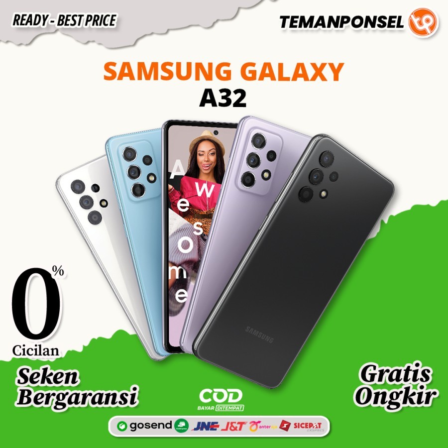 Jual Samsung A32 Ram 6 128gb 8 128gb Resmi Sein Bekas Second Shopee