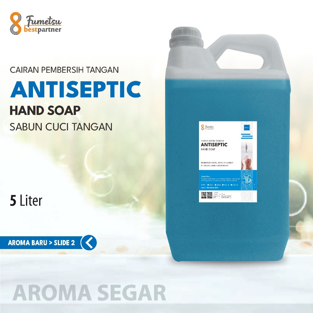 Jual Sabun Cuci Tangan Antiseptic Variasi Aroma Segar 5 Liter Hand