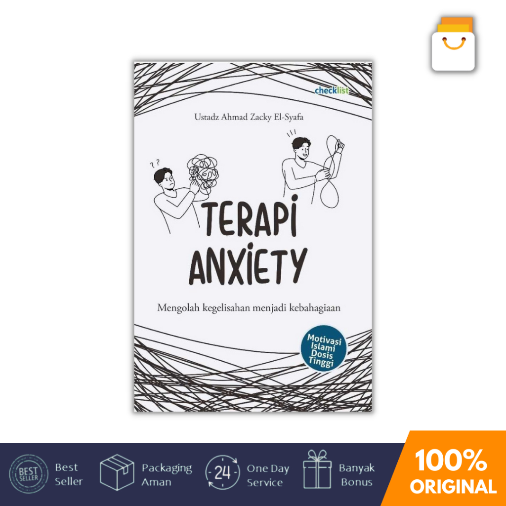 Jual Buku Terapi Anxiety Checklist Shopee Indonesia