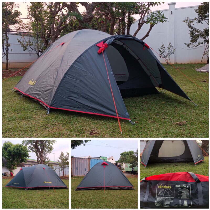 Jual Tenda Camping Kapasitas Orang Tendaki Borneo Great Outdoor