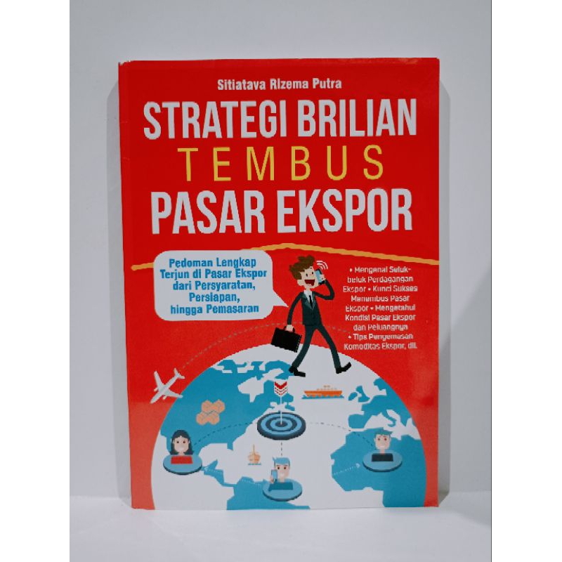 Jual Buku Strategi Brilian Tembus Pasar Ekspor Shopee Indonesia