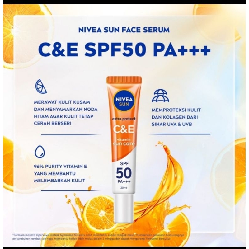 Jual Nivea Sun Extra Protect C E Vit Sun Care Spf Pa Ml