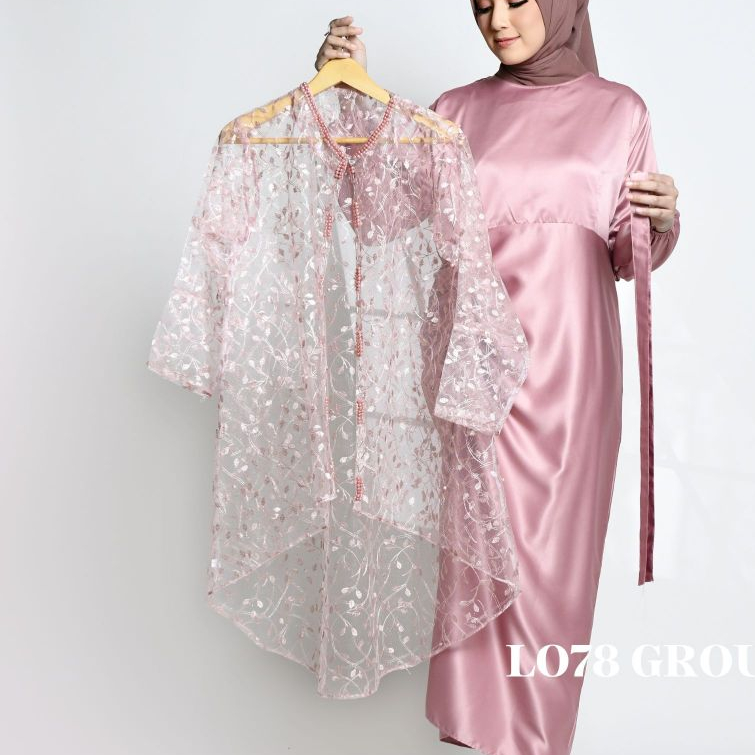 Jual Ready Termurah Nia Series Rompi Satu Set Inner Outer Gamis