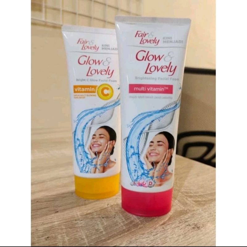 Jual Fair Lovely Glow Lovely Facial Foam G G Sabun Cuci