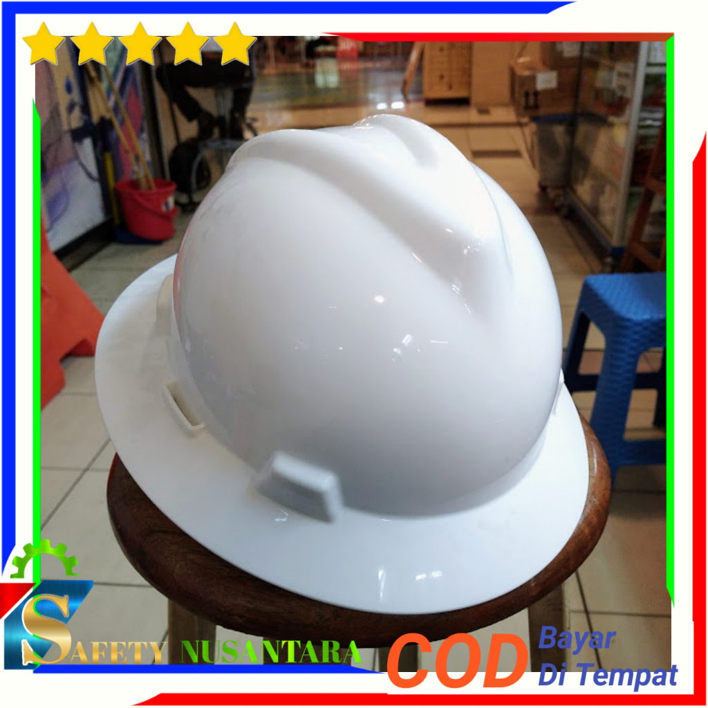 Jual Helm Safety Msa Full Brim Original Ansi Fastrack Helm Safety