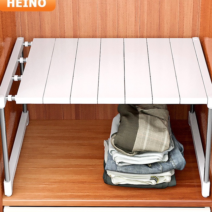 Jual Stock Banyak Heino Wardrobe Divider Kitchen Rack Bedroom Storage