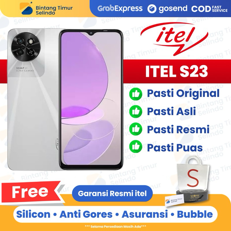 Jual ITEL S23 8GB 8GB 128GB 8GB 8GB 256GB Garansi Resmi 1 Tahun