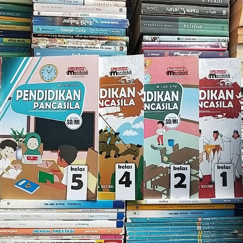 Jual Pendidikan Pancasila SD MI Kelas 1 2 4 5 Kurikulum Merdeka