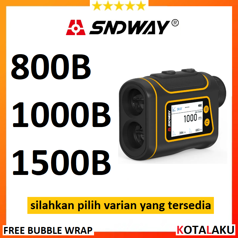 Jual Sndway SW 800B 1000B 1500B Meteran Laser Meter Digital Rangefinder