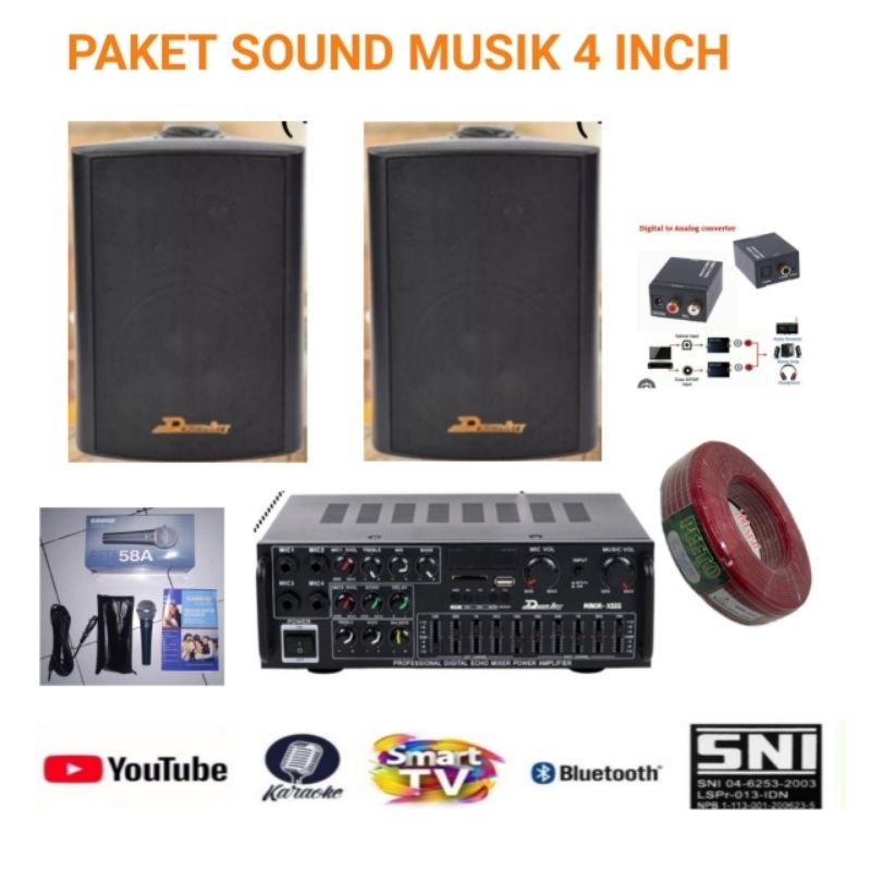 Jual Paket Sound System Speaker Inch Dusenberg Speaker Musik