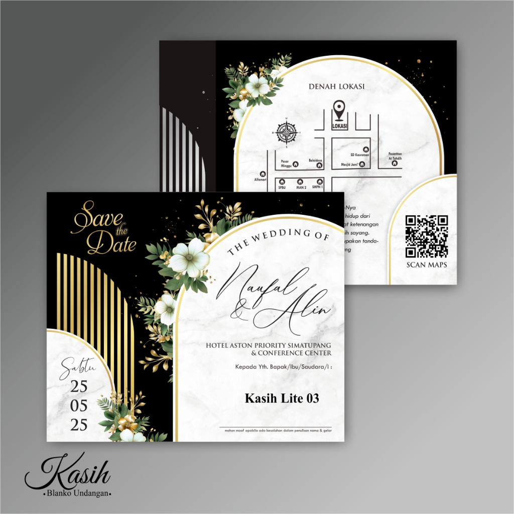 Jual BLANGKO UNDANGAN NIKAH BLANKO UNDANGAN KOSONGAN SERIES KASIH