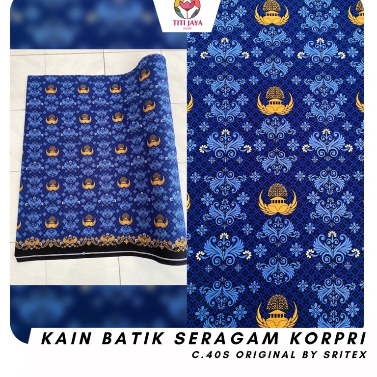 Jual Re Dy Kain Seragam Kain Batik Seragam Korpri Cotton S