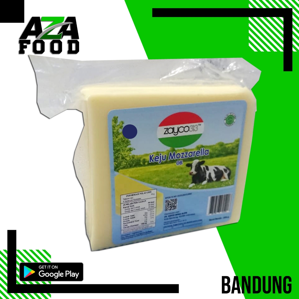 Jual Zayco Biru Oldenburger Mozzarella Cheese 200 Gr Shopee Indonesia