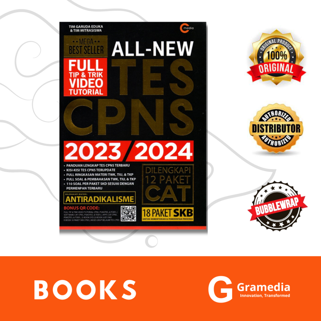 Jual Gramedia Sukabumi All New Tes Cpns 2023 2024 Tim Garuda Eduka