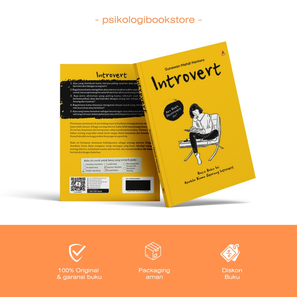 Jual Buku Introvert Baca Buku Ini Apabila Kamu Seorang Introvert