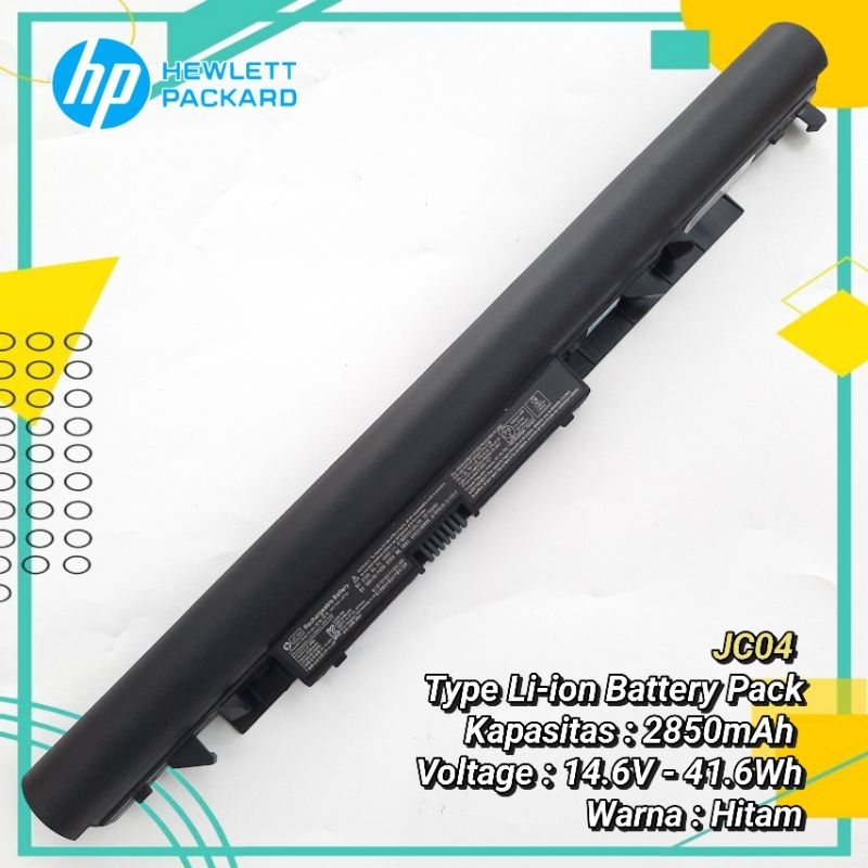 Jual Baterai Laptop HP Pavilion 14 BS 14 BW 15 BS 15 BW JC04 HSTNN LB7W