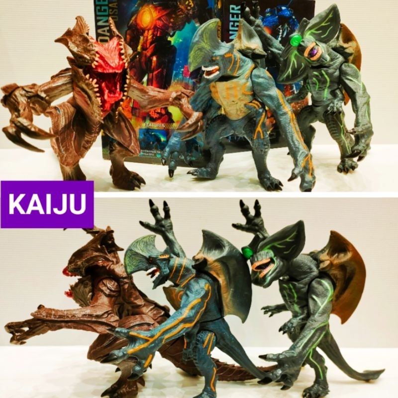 Jual Mainan Monster Kaiju Pacific Rim Raijin Monster Figure Shopee