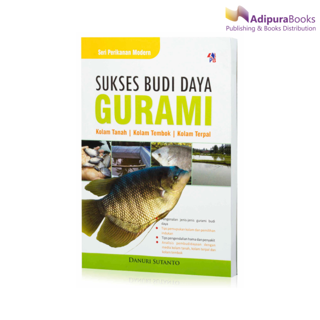 Jual Adipuabooks Seri Perikanan Sukses Budidaya Ikan Gurami Di