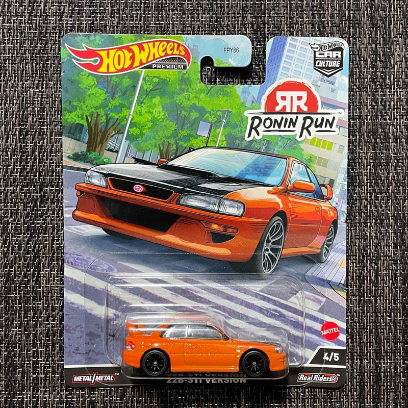 Jual Hot Wheels Premium Ronin Run 98 Subaru Impreza 22B STi Version