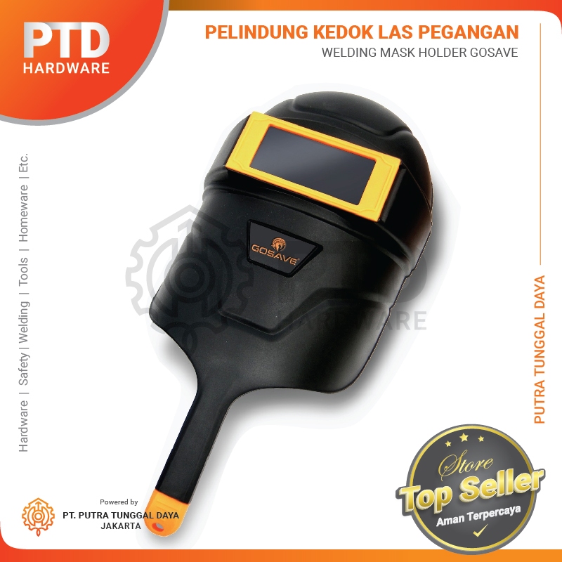 Jual Topeng Kedok Las Gagang Welding Mask With Handle Gosave Shopee