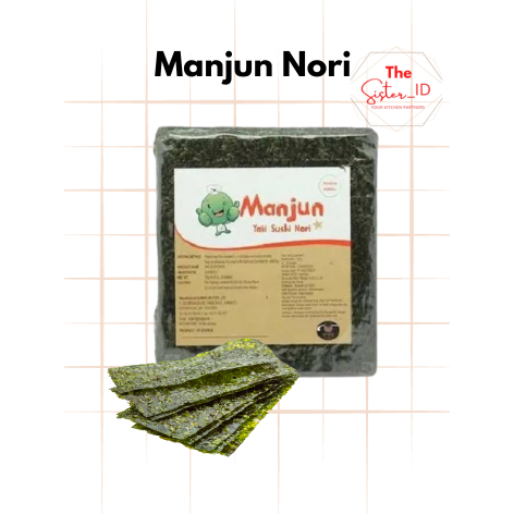 Jual Manjun Nori Halal Seaweed Rumput Laut Sushi Gimbap Korean Yaki