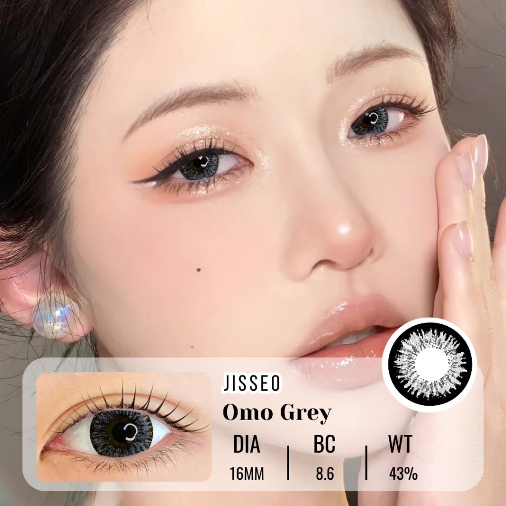 Jual JUAL SOFTLENS SISSE LENS OMO BLACK GRAY BROWN Normal Hingga