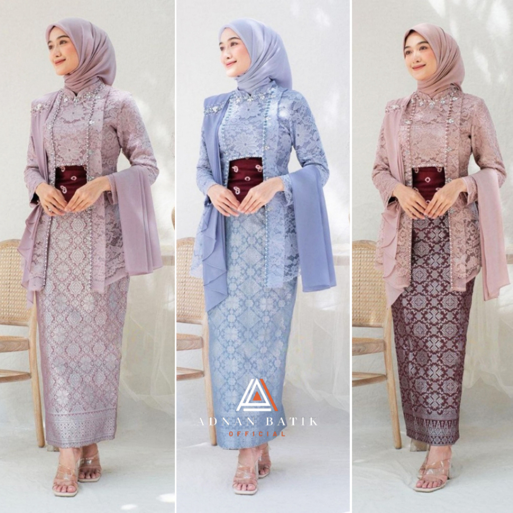 Jual ADA JUMBO Kebaya Sabira Laksmi Kutubaru Kebaya Lamaran Modern