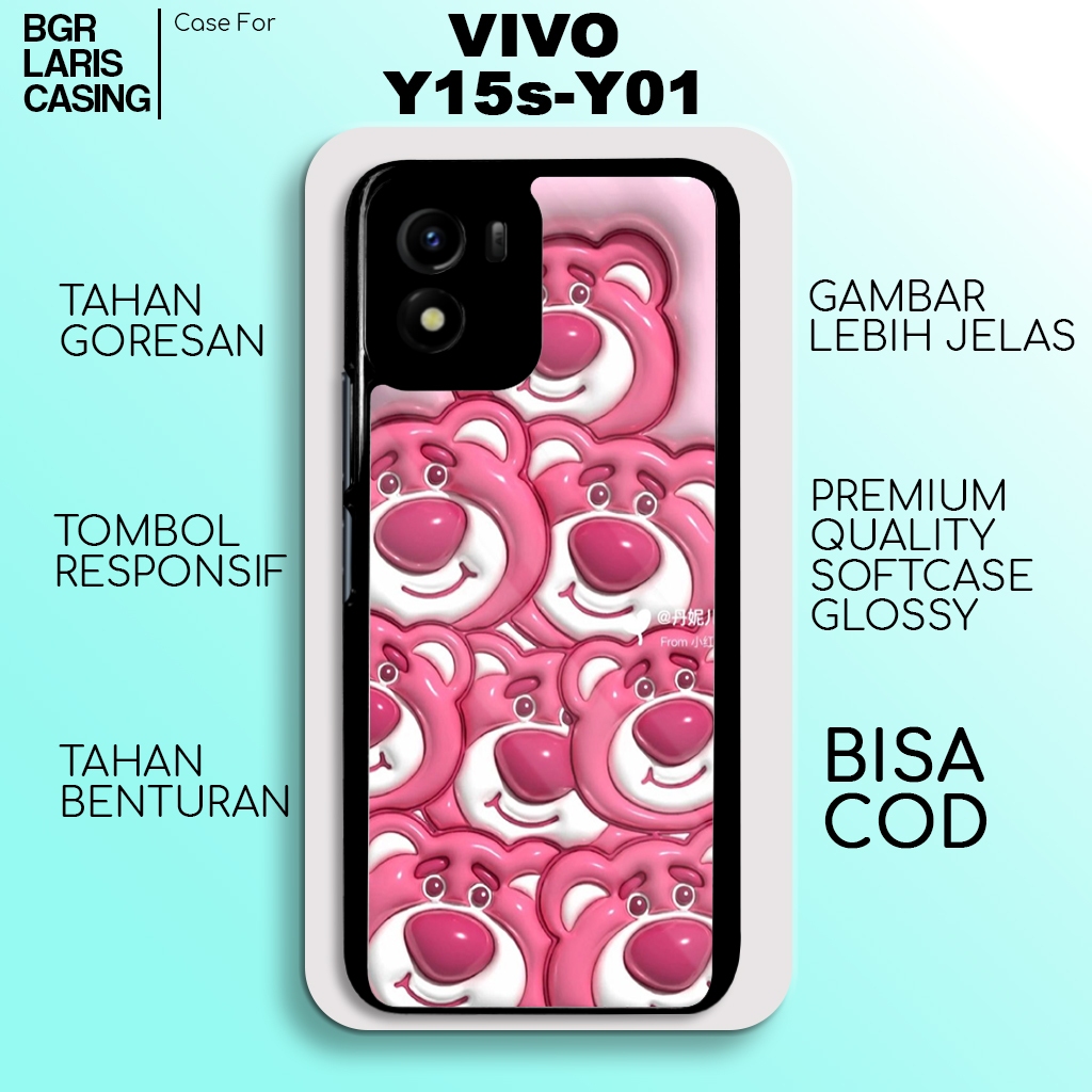 Jual Case Vivo Y S Y Motif Terbaru Aesthetic Anime Cute Bear Gaming