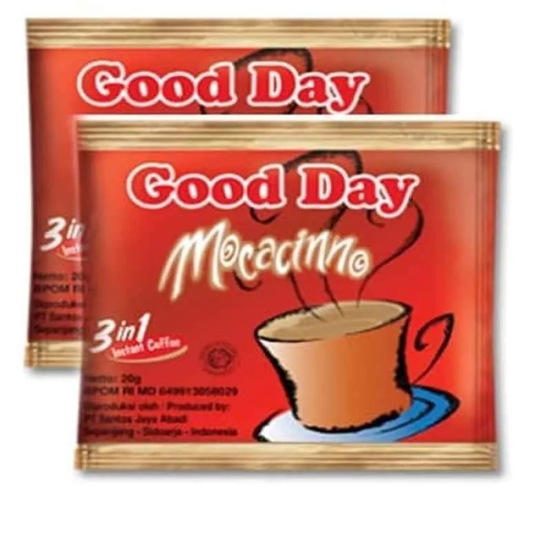 Jual Good Day Moccacino Sachet Gram Renceng Isi Shopee