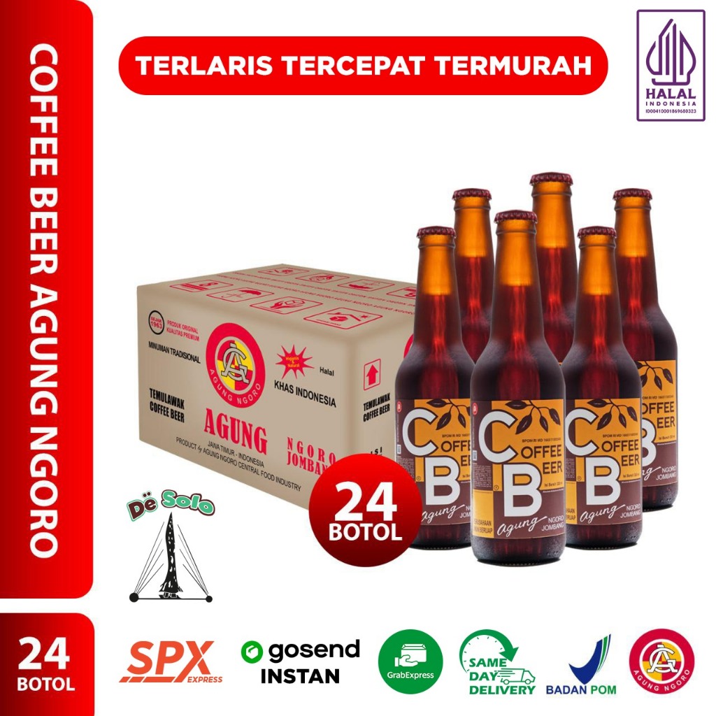 Jual Coffee Beer Agung Ngoro 24 Botol 1Dus Shopee Indonesia