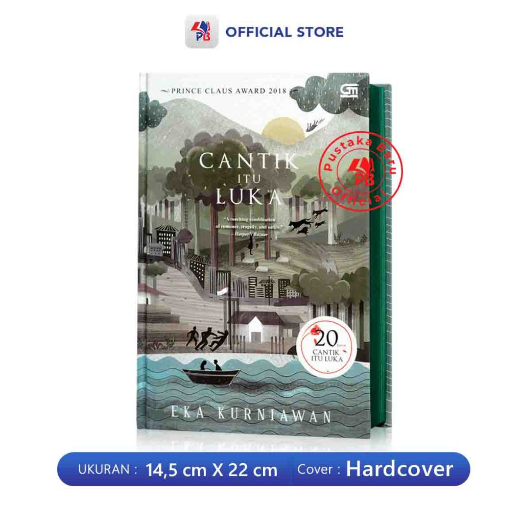 Jual Buku Novel Cantik Itu Luka Original Karya Eka Kurniawan Shopee