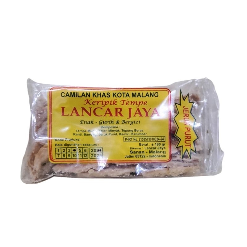 Jual Keripik Tempe Lancar Jaya Camilan Khas Kota Malang Shopee Indonesia