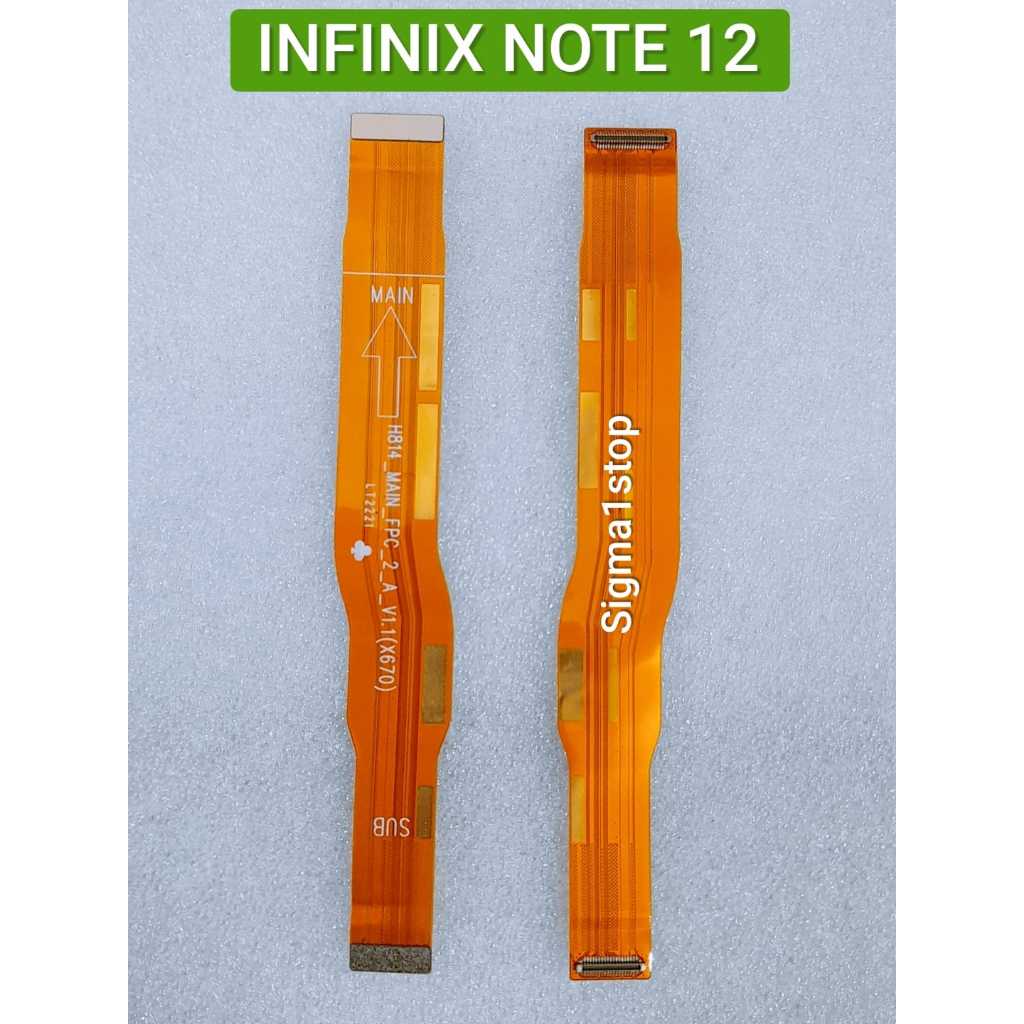 Jual INFINIX NOTE 12 X670 FLEXIBLE MAIN BOARD CABLE MAIN FLEXI UI