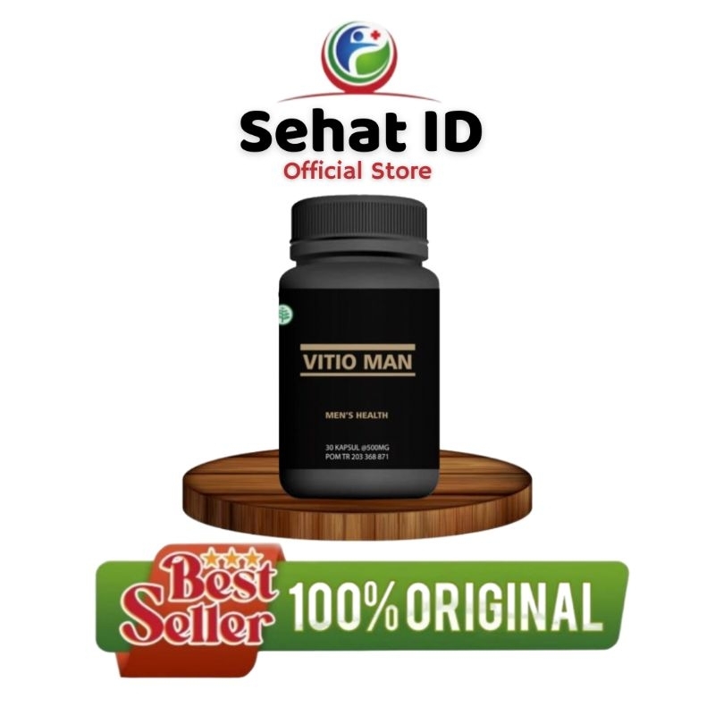 Jual Vitio Man Asli Obat Prostat Herbal Alami Shopee Indonesia