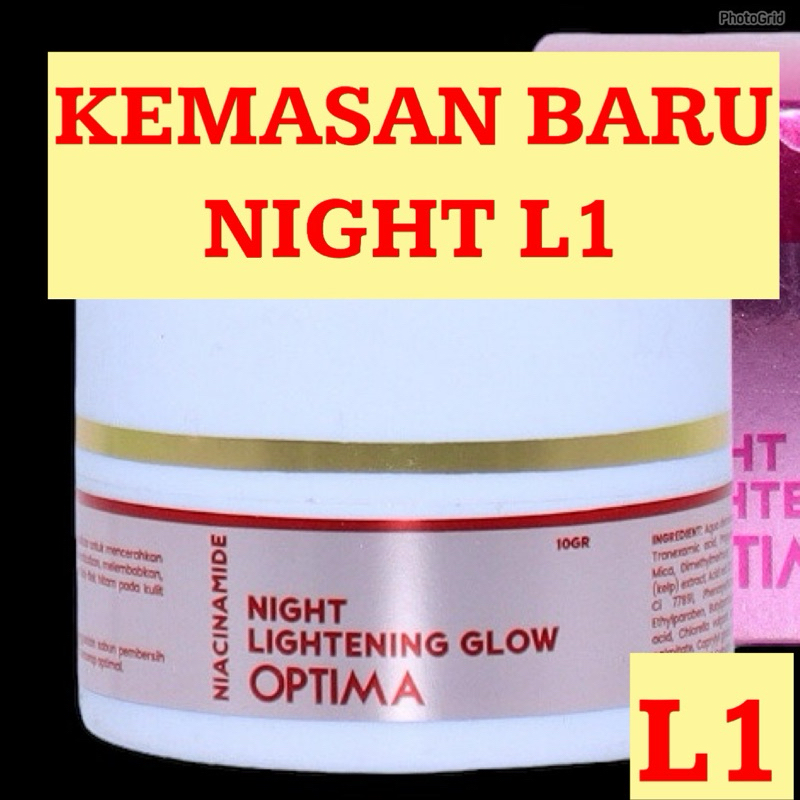 Jual Bpom Night Lightening Cream Untuk Kulit Flek Tebal Dan Susah