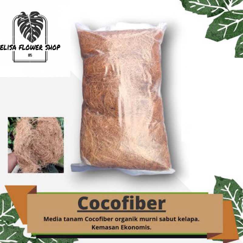 Jual Media Cocofiber Atau Sabut Kelapa Kemasan 500 Gram Bagus Untuk