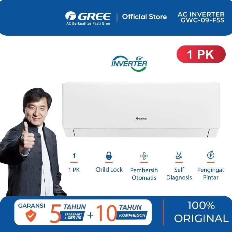 Jual Ac Gree Pk Inverter Gwc F S Unit Only Indoor Dan Outdoor