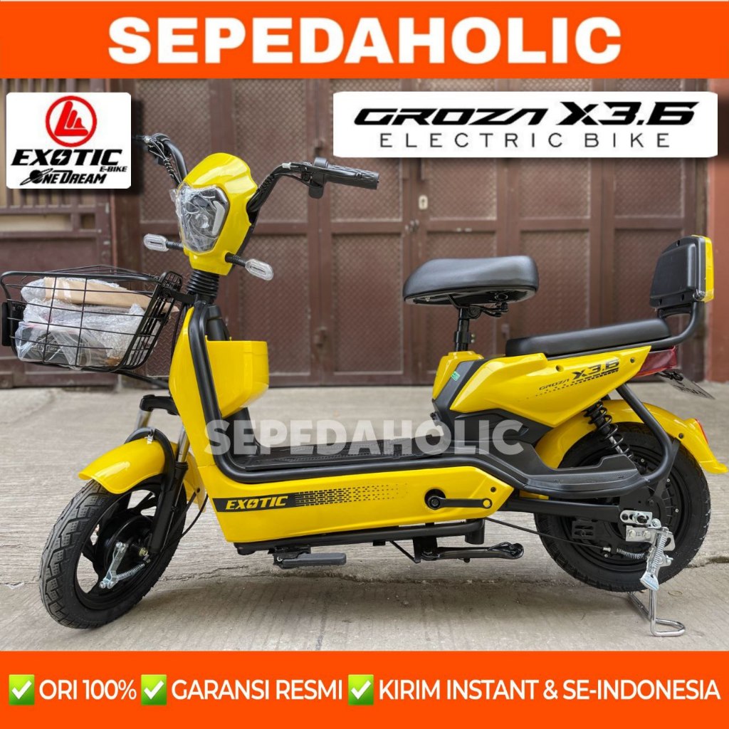 Jual Sepeda Listrik Exotic Groza X X X X Track Otobot