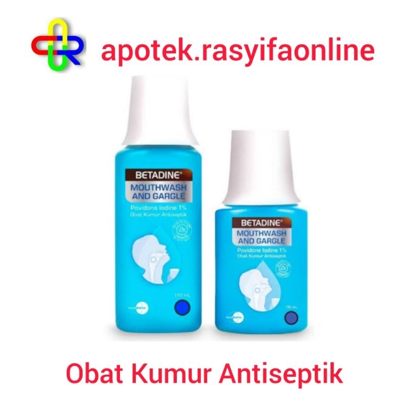 Jual Betadine Obat Kumur Ml Dan Ml Antiseptik Rongga Mulut Gigi