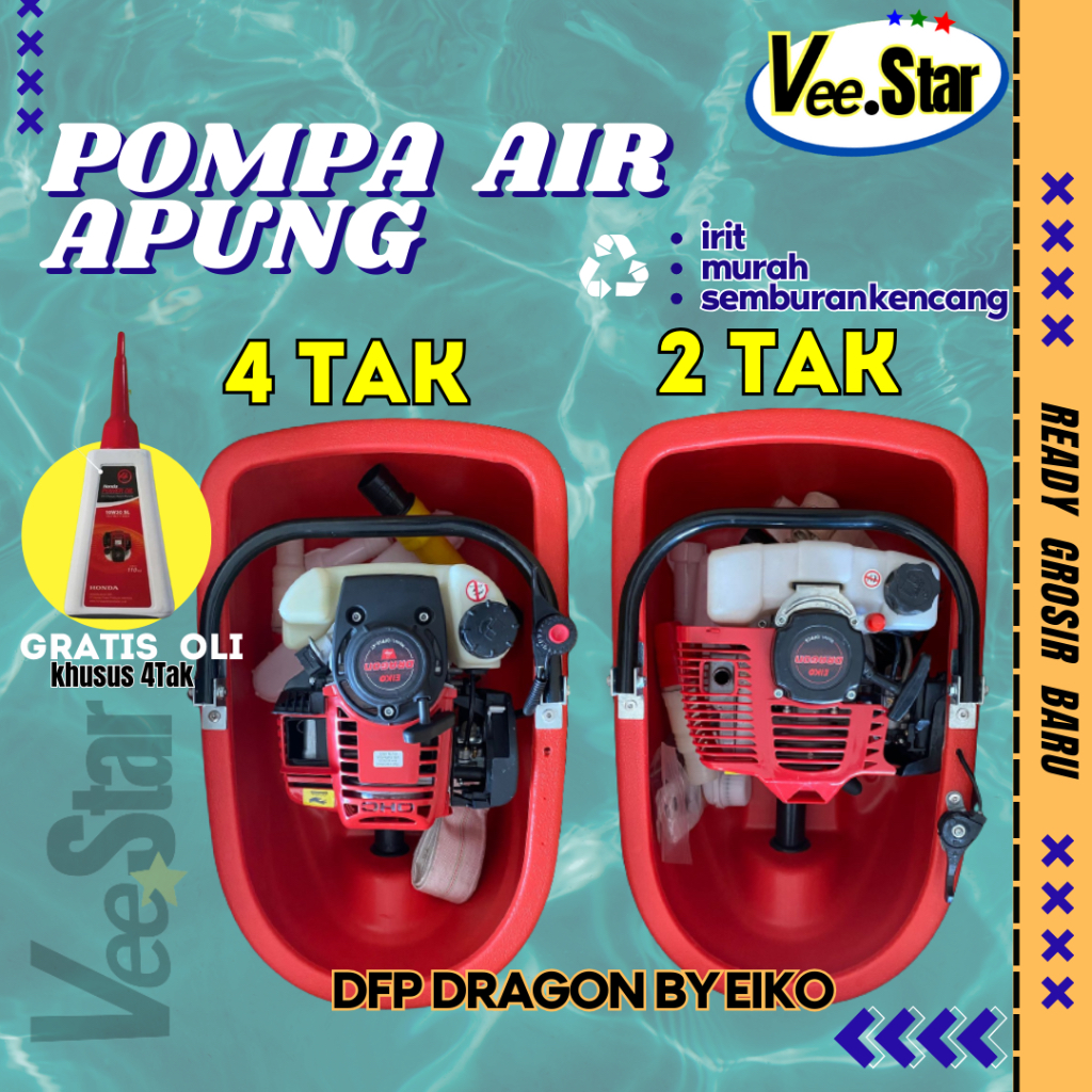 Jual Pompa Apung Tak Tak Floating Pump Irigasi Pompa Semprotan