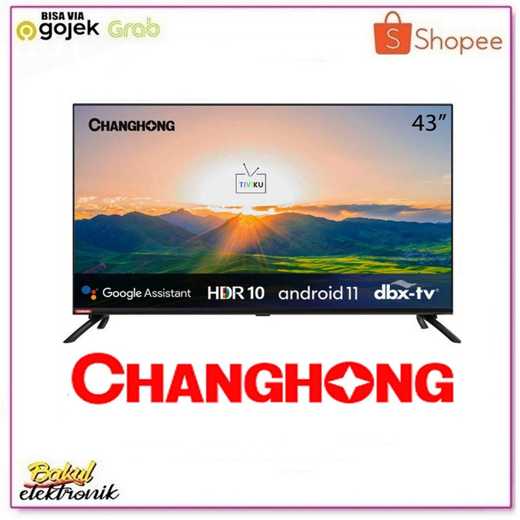 Jual Android Tv Changhong Smart Tv Led Tv Changhong L H Layar