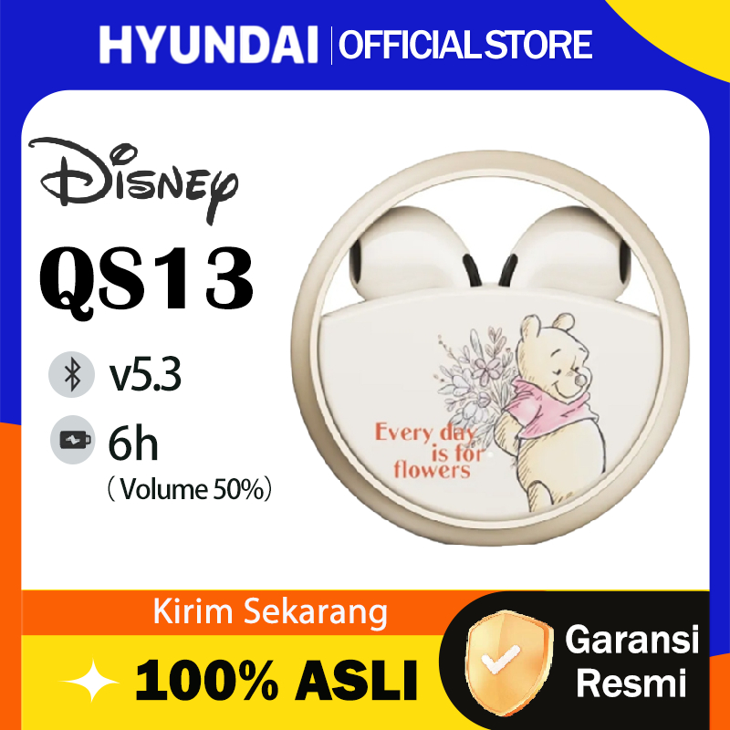 Jual Hyundai X Disney Qs True Wireless Tws Earphone Mini Headset