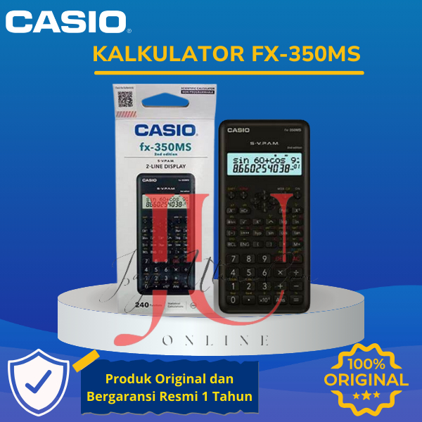 Jual Kalkulator Scientific Casio Fx Ms Ori Shopee Indonesia