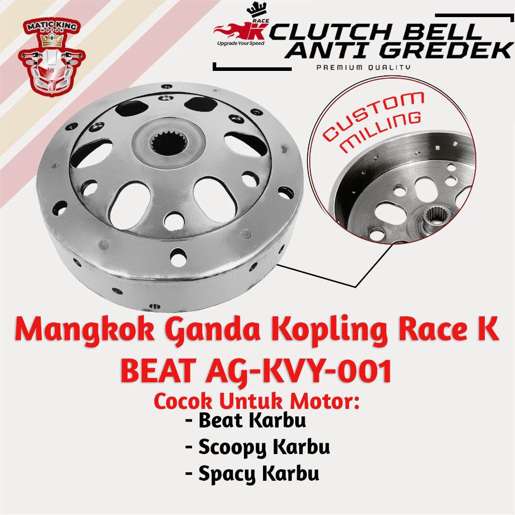 Jual Mangkok Ganda Kopling Vario Beat Genio Scoopy 110 Fi ESP POP New