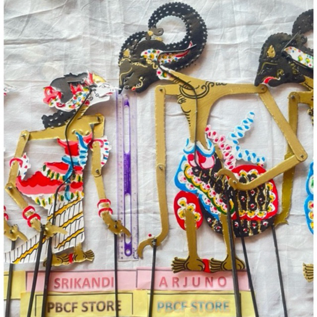 Jual WAYANG Kertas ARJUNA SRIKANDI RAMA SINTA Shopee Indonesia